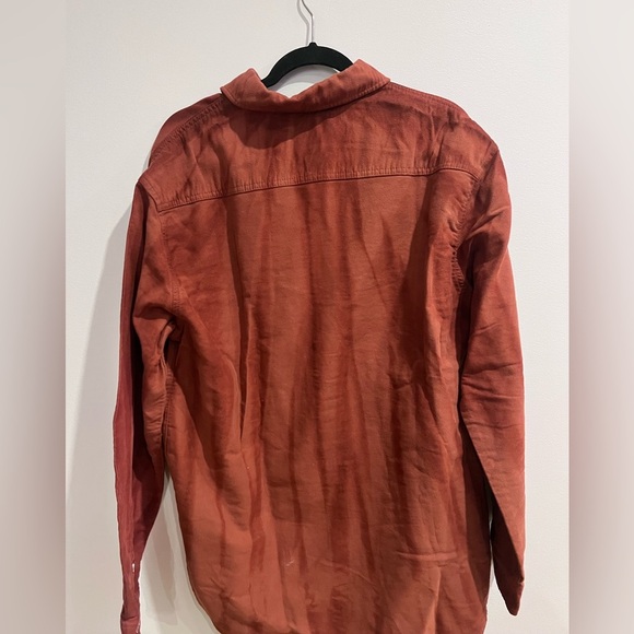 NWT Urban Outfitters BDG Aiden Chamois Sunwashed Shirt Jacket - Picture 2 of 4
